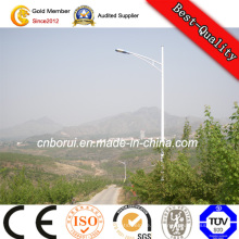 Hohe Helligkeits-Sun-Batterie-Lampe 30W galvanisierte Straßenlaterne Pole